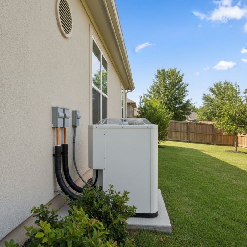 Central Ac Installation detail